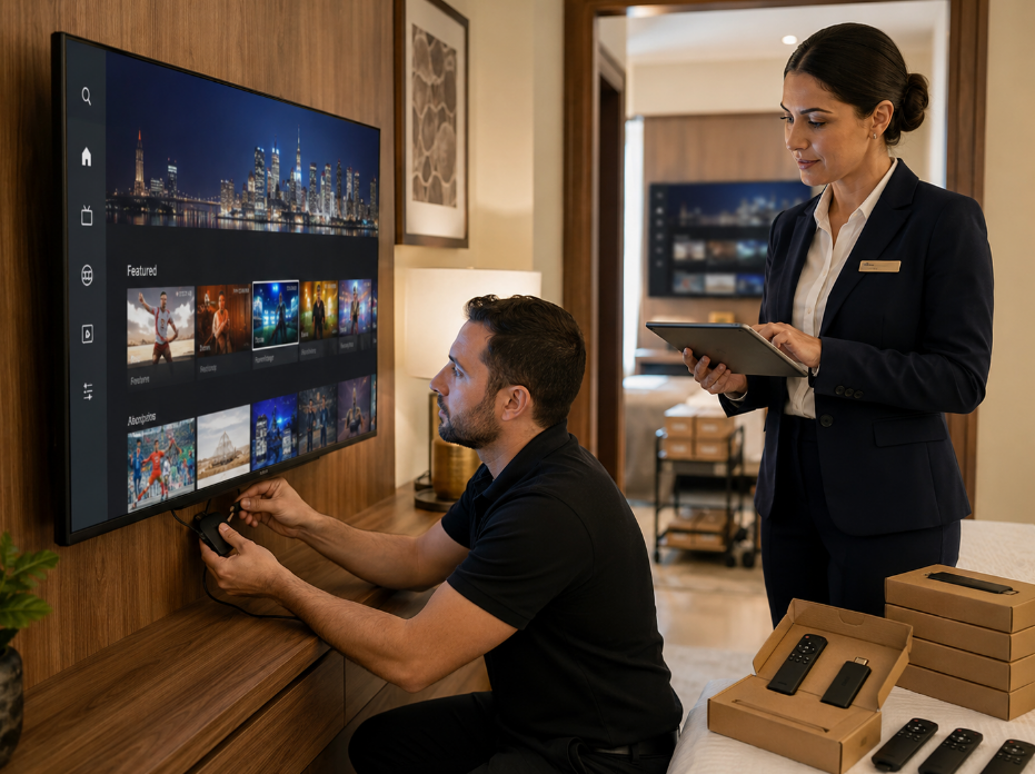 Scenario – Hotel Guest TV Automated IPTV Deployment.png Scenario – Hotel Guest TV Automated IPTV Deployment.png